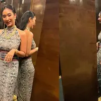 Wajahnya Awet Muda, Intip Potret Cantik Happy Salma saat Kenakan Gaun Batik Panjang