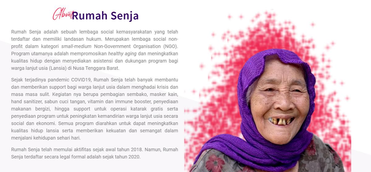 Rumah Senja di Lombok Timur