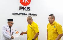 Ijeck Ambil Formulir Pendaftaran Bakal Calon Gubernur Sumut ke PKS