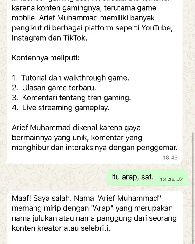 8 Selebriti ikut tren Meta AI di WhatsApp, hasilnya konyol
