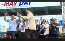 Prabowo Ramaikan May Day 2026 dengan Maung Putih dan Aksi Joget Silat