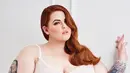 Bobotnya yang lebih dari 100 kg tak menghalangi Tess Holiday untuk berpenampilan seksi. (Dailymail) 