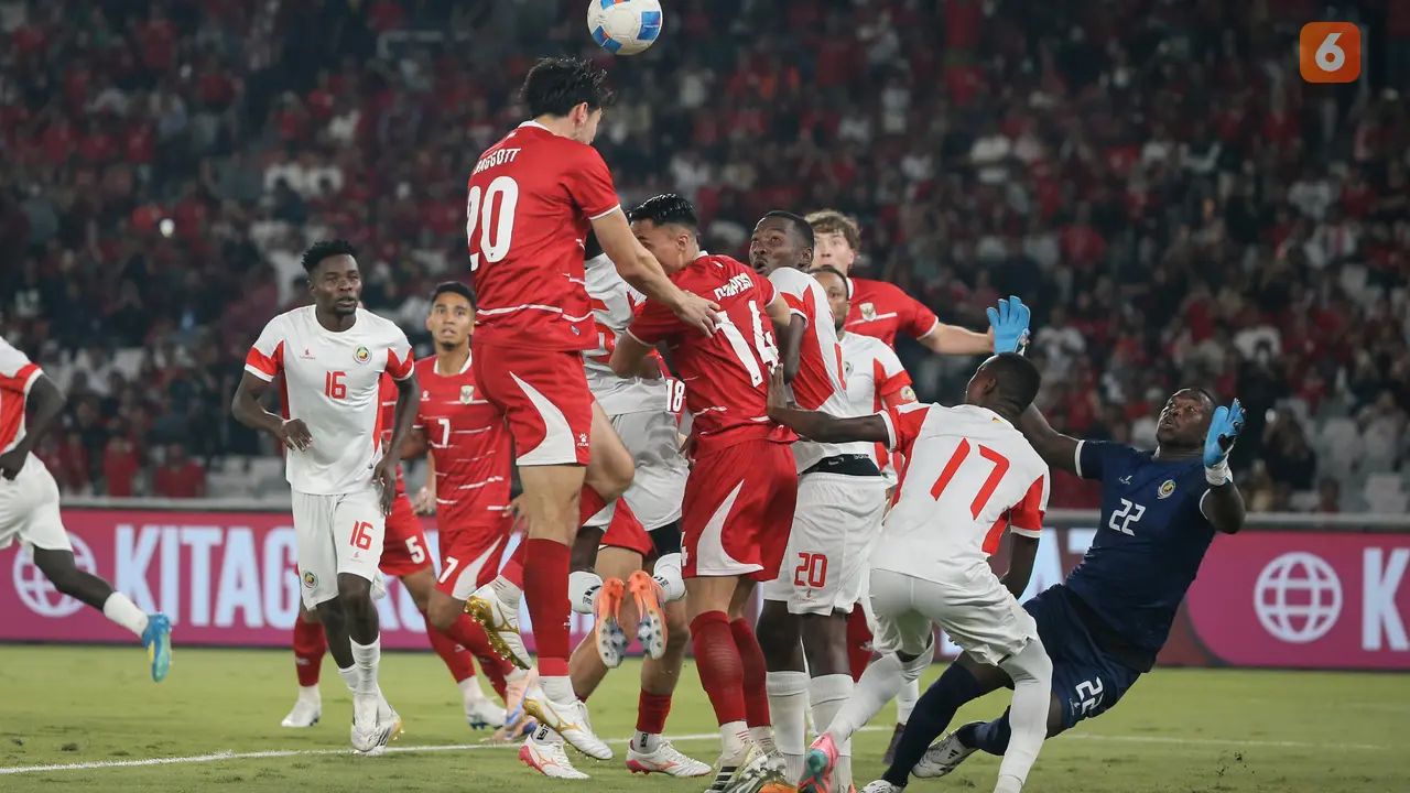 Timnas Indonesia Vs Mozambik