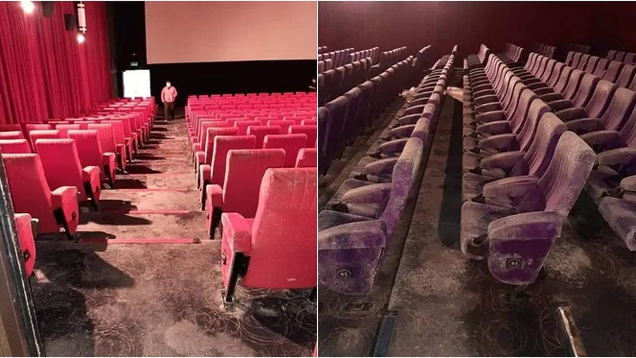 Dipenuhi Jamur, Ini 5 Potret Isi Bioskop di Malaysia Usai Lockdown Dua Bulan