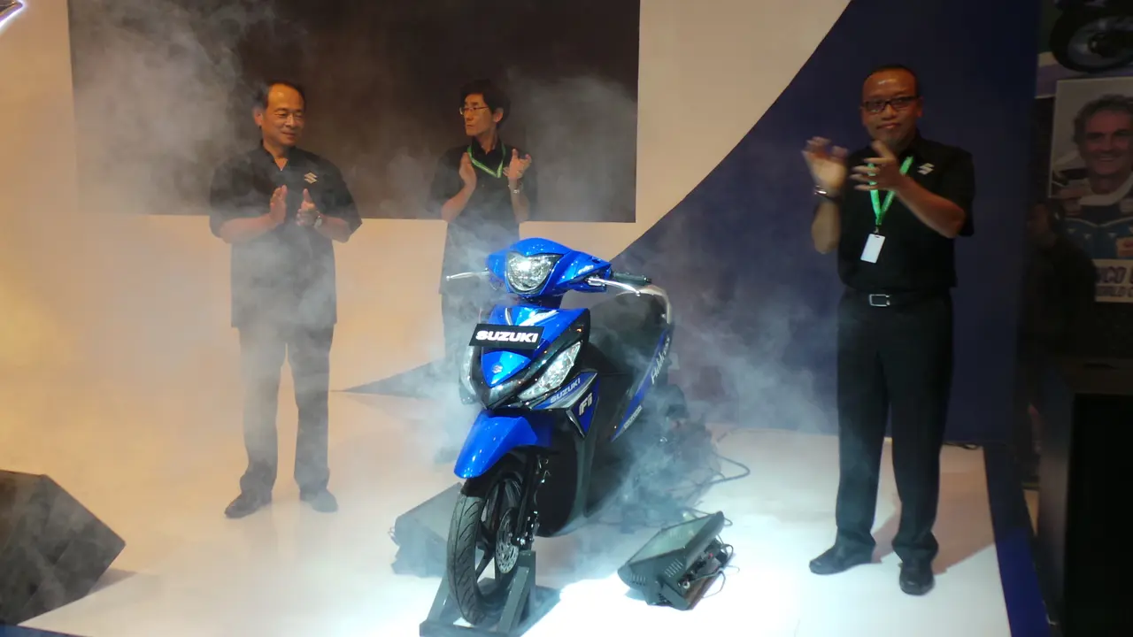Debut di IMoS 2014, Skutik Suzuki Address Dibanderol Rp 13 Juta