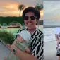 6 Momen Liburan Keluarga Atta Halilintar di Bali, Ameena Pertama Kali ke Pantai (Sumber: Instagram/attahalilintar)