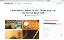 Miris, ibu bawa bayi diusir & dimaki 'goblok' oleh perokok di J.Co