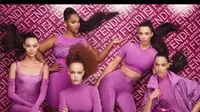 Kim Kardashian tampil dalam iklan kampanye SKIMs X Fendi. (dok. Instagram @kimkardashian/https://www.instagram.com/p/CVdY3jfpYm9/Dinny Mutiah)