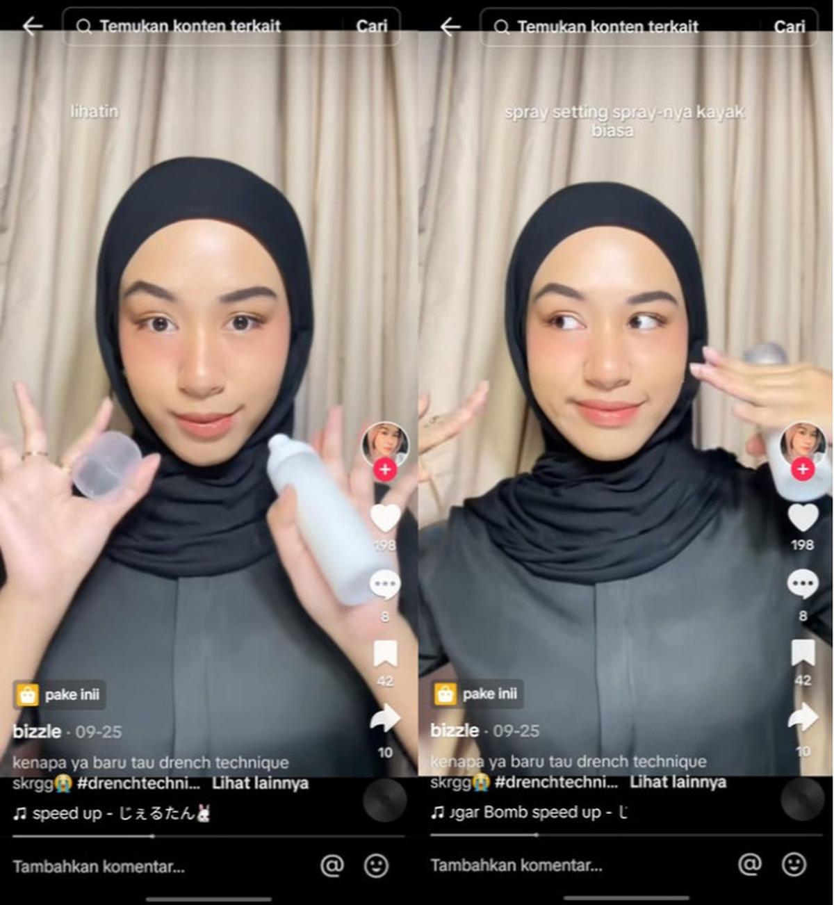 Make Up Awet dengan Drench Technique: Fungsi Setting Spray