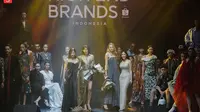 Peluncuran High End Brand Shopee menghadirkan dua supermodel mantan Victoria's Secret Angels. (dok. Shopee Indonesia)