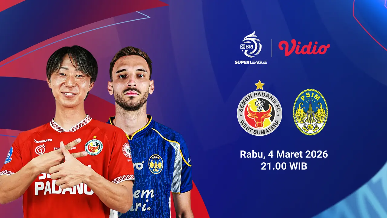 Semen Padang vs PSIM Yogyakarta eksklusif hanya di Vidio