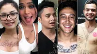 5 Artis Pemilik Tato di Dada (Liputan6.com/Sangaji)