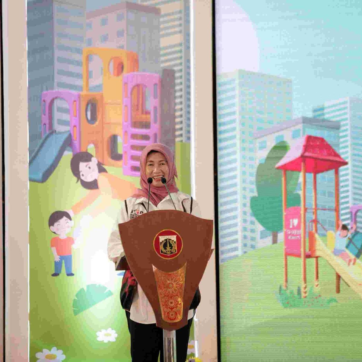 Kepala Dinas Pemberdayaan, Perlindungan Anak, dan Pengendalian Penduduk (PPAPP) DKI Jakarta, Iin Mutmainnah