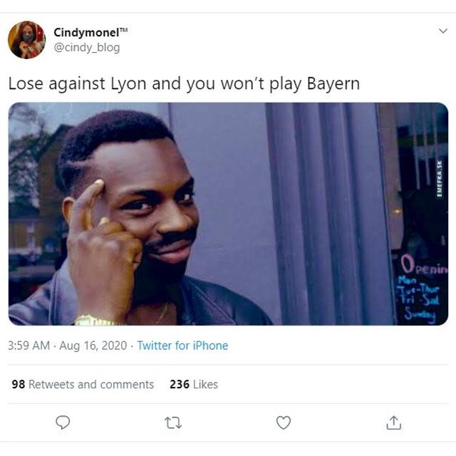 Meme Kekalahan Manchester City. (Twitter)