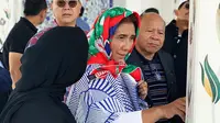 Susi Pudjiastuti. (dok. @susipudjiastuti115/https://www.instagram.com/p/Bu3oNdBnRz4/Indah Permata Niska)