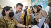 Menkes Budi ungkap lebih dari 17 ribu warga yang memanfaatkan program pemeriksaan kesehatan gratis atau cek kesehatan gratis di hari pertama, Senin, 10 Februari 2025. (Dok Kemenkes Sehat Negeriku)
