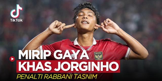 VIDEO TikTok Bola: Momen Piala AFF U-19 2022, Aksi Tendangan Penalti Rabbani Tasnim yang Ikuti Gaya Khas Jorginho