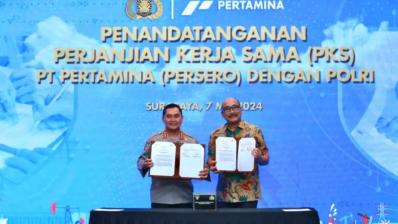 Pertamina dan Polri Tandatangani Kerja Sama Pengamanan Objek Vital Nasional