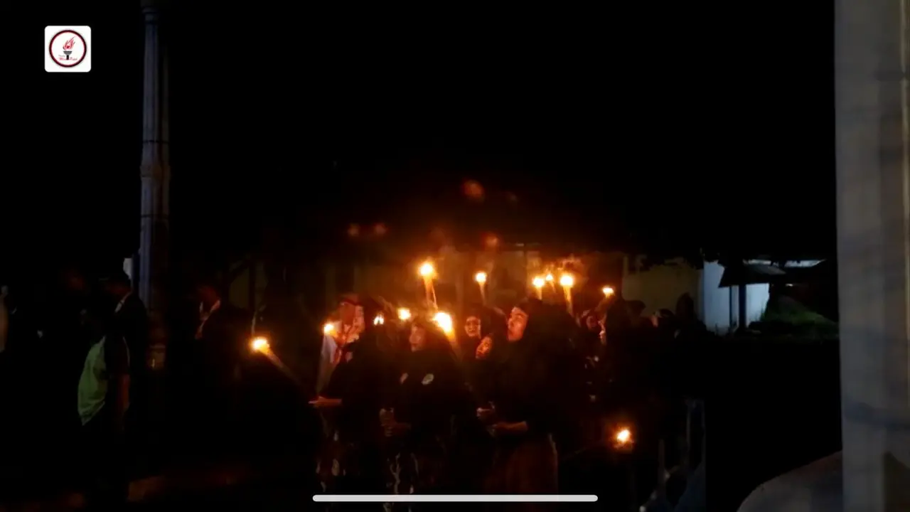 Tradisi malam selikuran. (Liputan6.com/ ist)