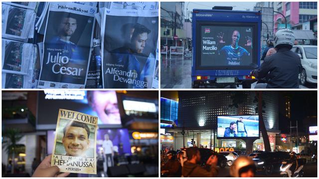 Kreativitas Persib Bandung dalam mengumumkan pemain baru.