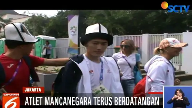 Tiba di Tanah Air, Atlet Asian Games Uji Coba Venue