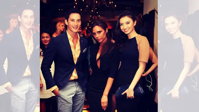 Raline Shah dan Victoria Beckham