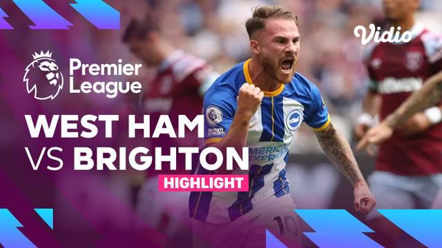 Berita video highlights Liga Inggris 2022/2023 pekan ketiga antara West Ham melawan Brighton, Minggu (21/08/22).
