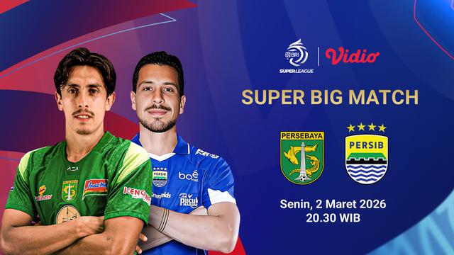 Pertandingan BRI Super League antara Persebaya vs Persib Bandung