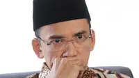 Gubernur Nusa Tenggara Barat (NTB) Tuan Guru Bajang (TGB) Zainul Mazdi. (Liputan6.com/Herman Zakharia)