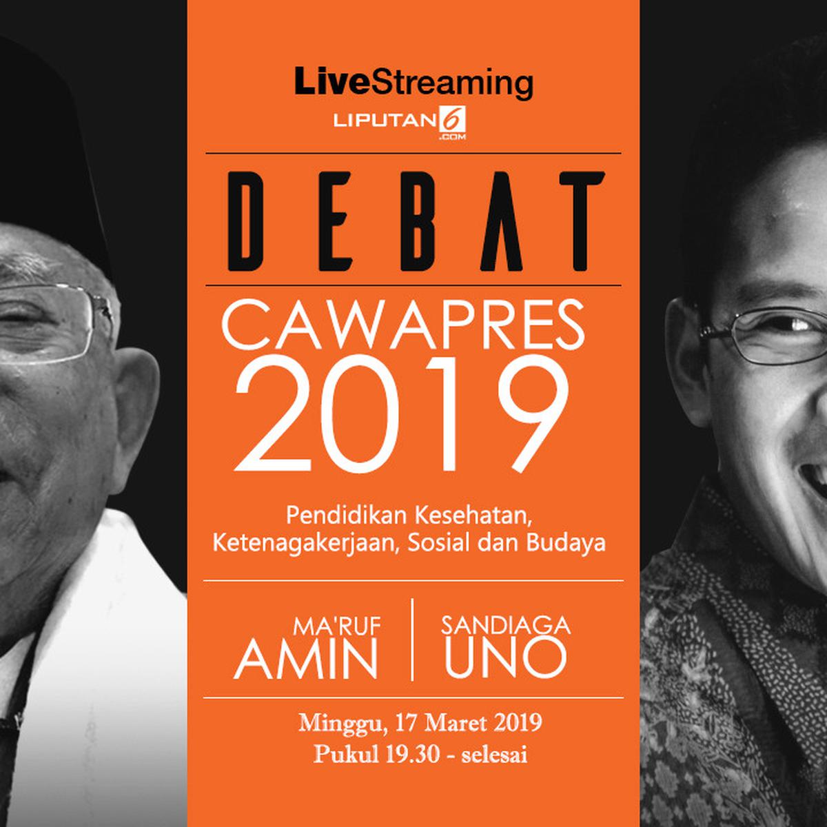 Apa Kata Netizen Di Debat Cawapres Ma'ruf Amin Vs Sandiaga Uno? - Citizen6  Liputan6.Com