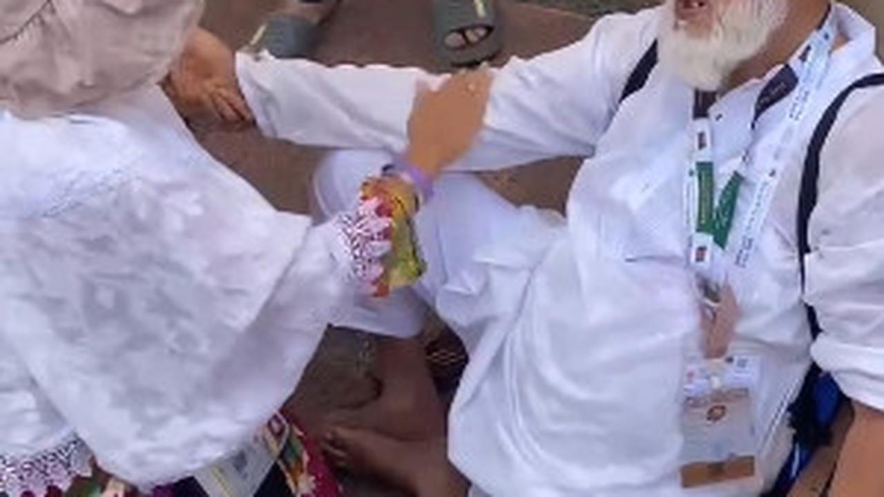 Kebaikan Emak-Emak Jemaah Haji Asal RI Jadi Sorotan, Gercep Tolong Pria Lebanon Terkapar Kena Serangan Jantung