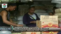 Hampir satu bulan garam sebagai salah satu bumbu dapur utama tiba tiba menghilang. Otomatis kelangkaan garam di pasar dikeluhkan warga. 
