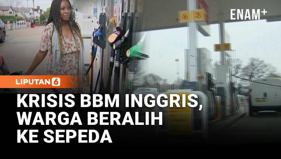 Harga BBM Mahal Akibat Perang Iran, Warga Inggris Beralih ke Sepeda