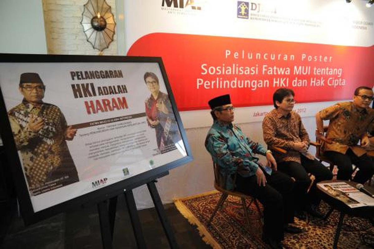 MUI keluarkan fatwa haram Hak Kekayaan Intelektual