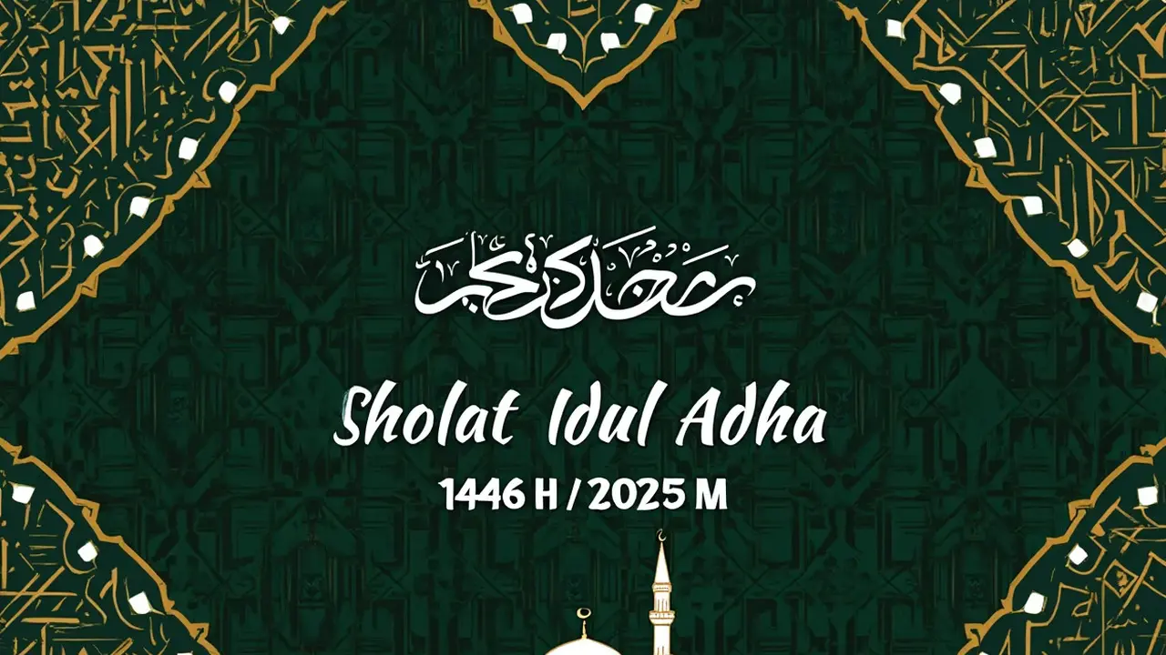 Banner Sholat Idul Adha