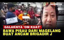 VIDEO: Ini Momen Kuat Ma'ruf Bawa Pisau Buat Ancam Brigadir J dari Magelang-Jakarta