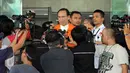 Mantan Menteri Agama Suryadharma Ali (SDA) memenuhi panggilan KPK, Jakarta, Senin (8/6/2015). SDA kembali diperiksa dalam kapasitasnya sebagai tersangka tindak pidana korupsi penyelenggaraan ibadah haji.  (Liputan6.com/Helmi Afandi)
