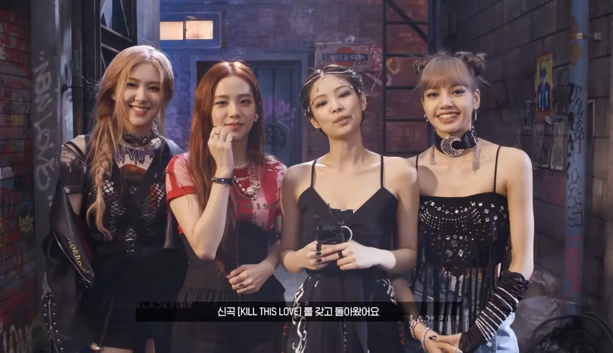 BLACKPINK menjelaskan arti dari video musik terbarunya. (Sumber: YouTube/BLACKPINK)