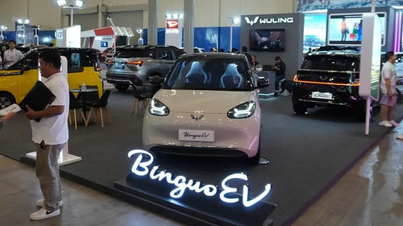 Wuling Bawa Mobil Listrik dan Hybrid Lengkap di BNI Expo 2024 (ist)