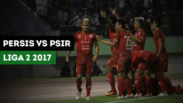 Berita video highlights Liga 2 2017, Persis Solo vs PSIR Rembang, Senin (11/9/2017) di Stadion Manahan Solo. (Sumber: TvOne)