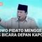 Presiden Prabowo Subianto mengatakan tidak cawe-cawe dengan menitip pejabat di awal pemerintahan. Namun, Prabowo mengaku sempat menitipkan polisi yang mengawalnya untuk menjadi perwira.