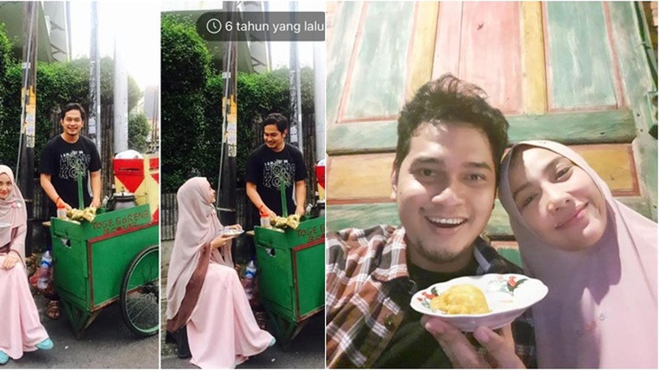Pernah Jual Toge Goreng Awal Nikah, Ini 6 Potret Bahagia Cholidi Asadil dan Istri