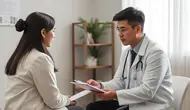 Soal Cek Kesehatan Jiwa Berkala Peserta PPDS, PDSKJI: Sama dengan Jaga Keselamatan Pasien. Foto dibuat oleh AI.
