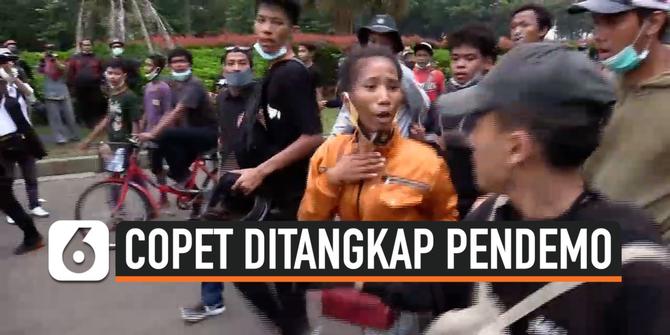 VIDEO: Massa Pendemo Tangkap Copet dan Penjambret