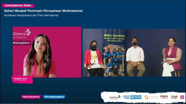 Tingkatkan Kepemimpinan Perempuan, Gadis 16 Tahun Mengambil Alih Posisi Presiden Direktur AstraZeneca Indonesia Selama Sehari