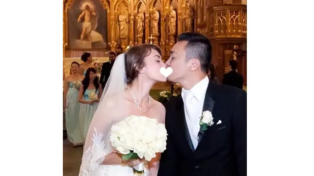 6 Potret Perjalanan Cinta Rianti Cartwright dan Alfonso, Hamil Setelah 10 Tahun Menikah