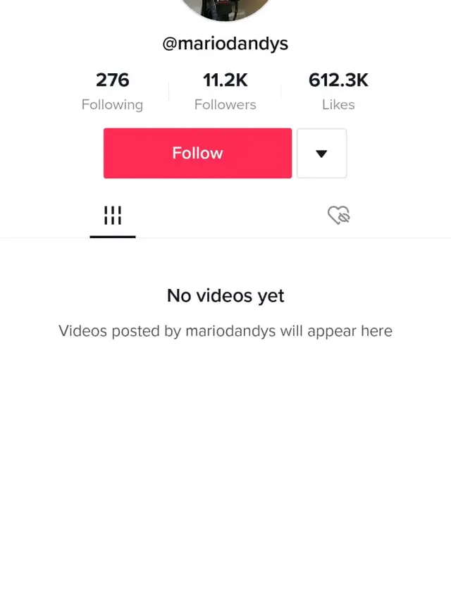 Akun TikTok Mario Dandy (tangkapan layar 2 Maret 2023)