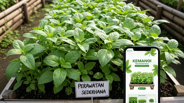 Tips Berkebun Kemangi Biar Tumbuh Lebat, Berdaun Lebar, dan Bisa Dipanen Setiap Hari