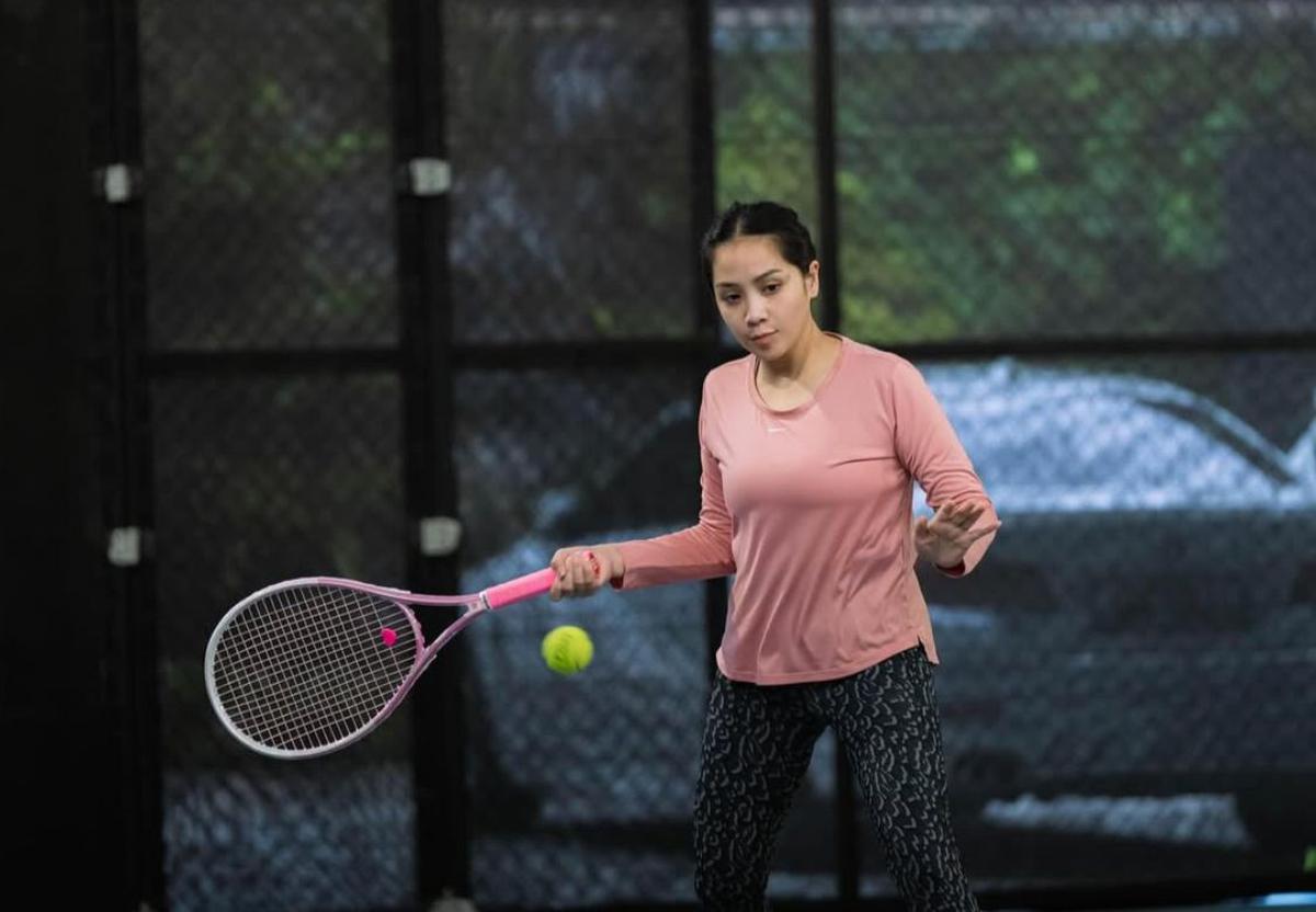 Nagita Slavina Serius Berlatih Jelang Lagi-Lagi Tenis 2025, Siap Hadapi Lawan dari Korea Selatan