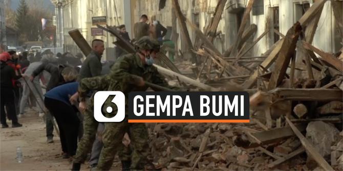 VIDEO: Reporter dan Wali Kota Panik, Diguncang Gempa Magnitudo 6,3 Saat Wawancara